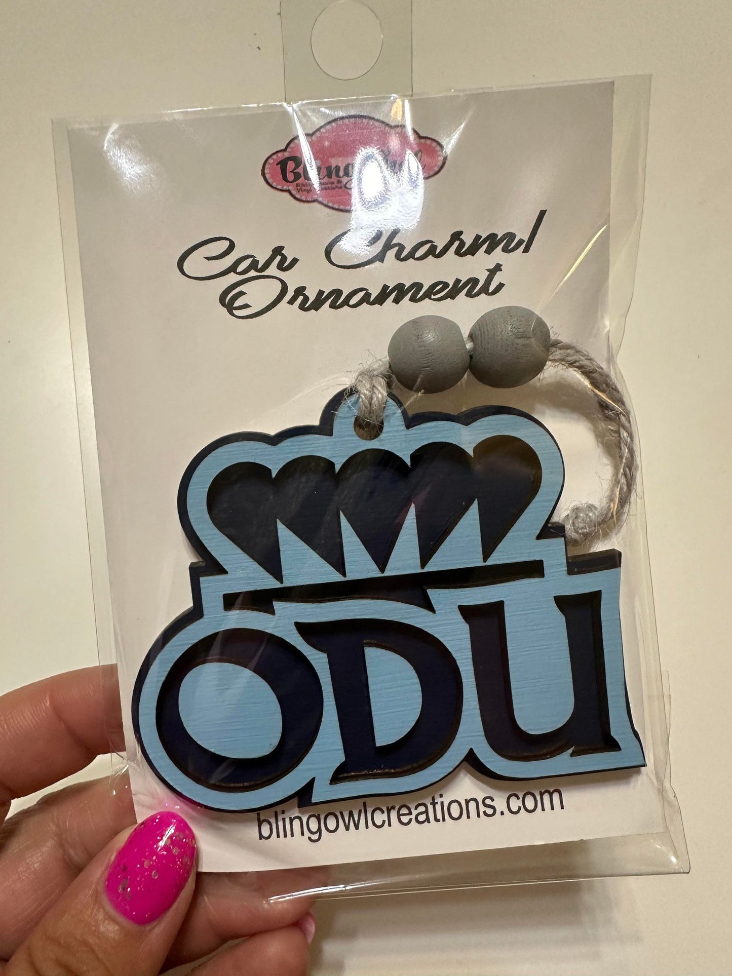 ODU Crown Ornament/Car Charm