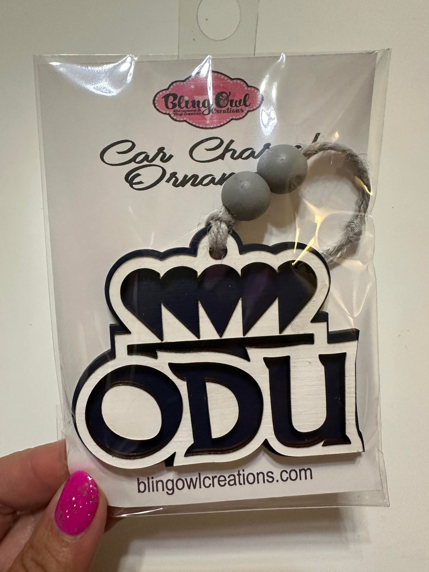 ODU Crown Ornament/Car Charm