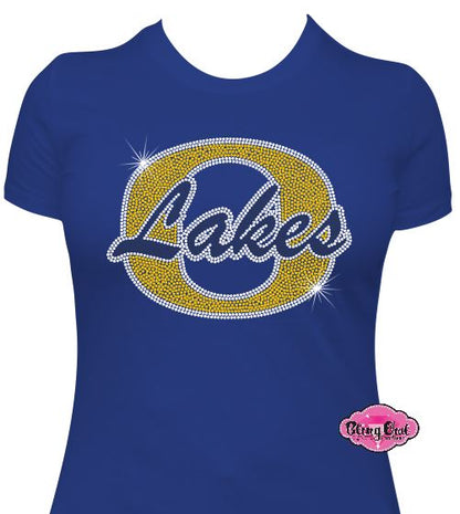 Ocean Lakes Womens Fitted Tshirt
