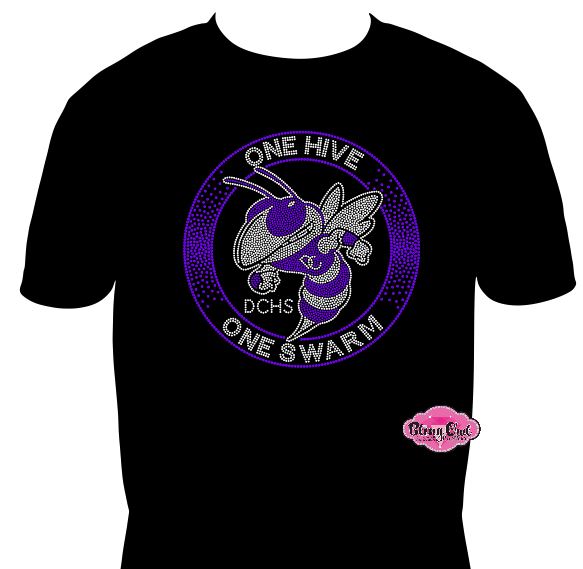 One Hive, One Swarm DCHS Adult Unisex Tshirt