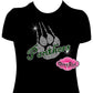panthers claw school spirit wear panthers paw sparkle bling rhinestones