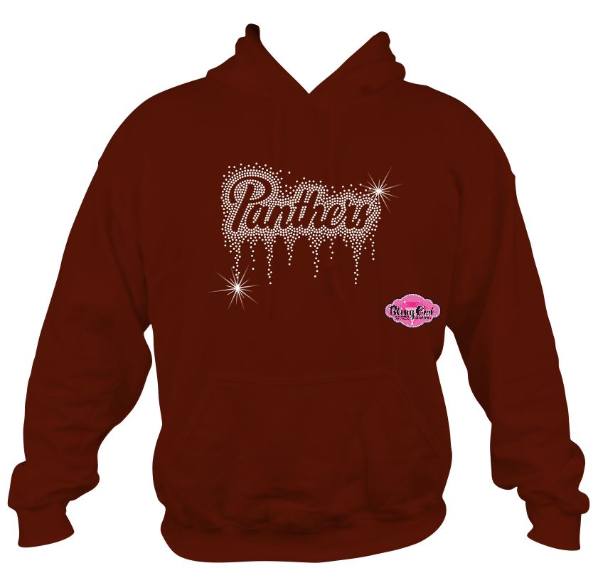 Panthers Drip Script Adult Unisex Sweatshirt