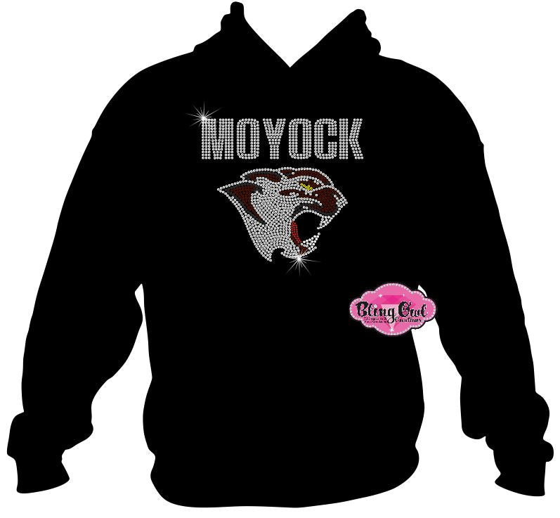 Panthers Face Moyock Adult Unisex Sweatshirt