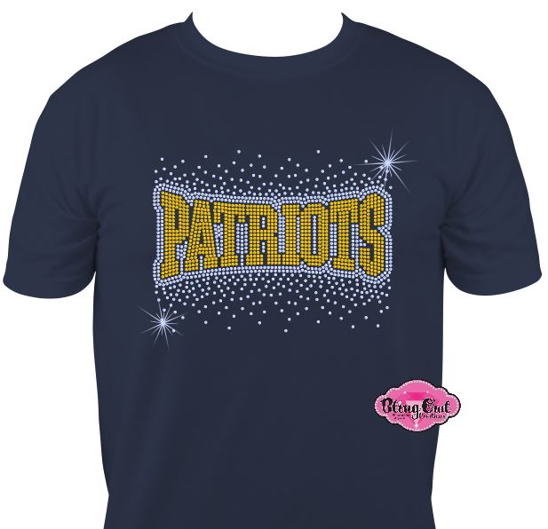Patriots Arch Scatter Short Sleeve Unisex