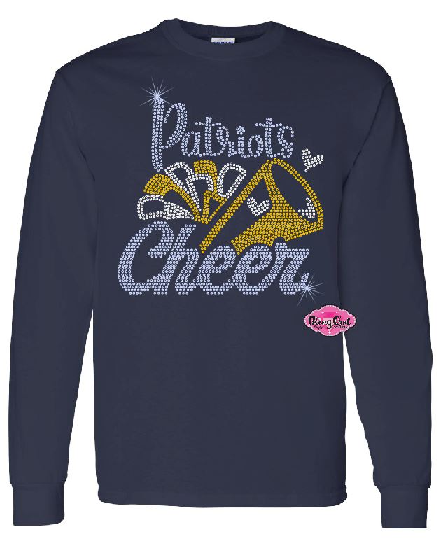 Patriots Cheer Megaphone Crewneck