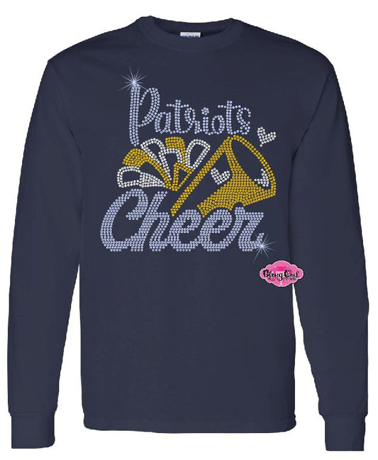 Patriots Cheer Megaphone Crewneck