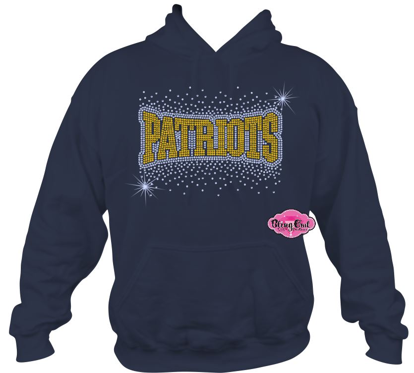 Patriots Curve Scatter Sweatshirt