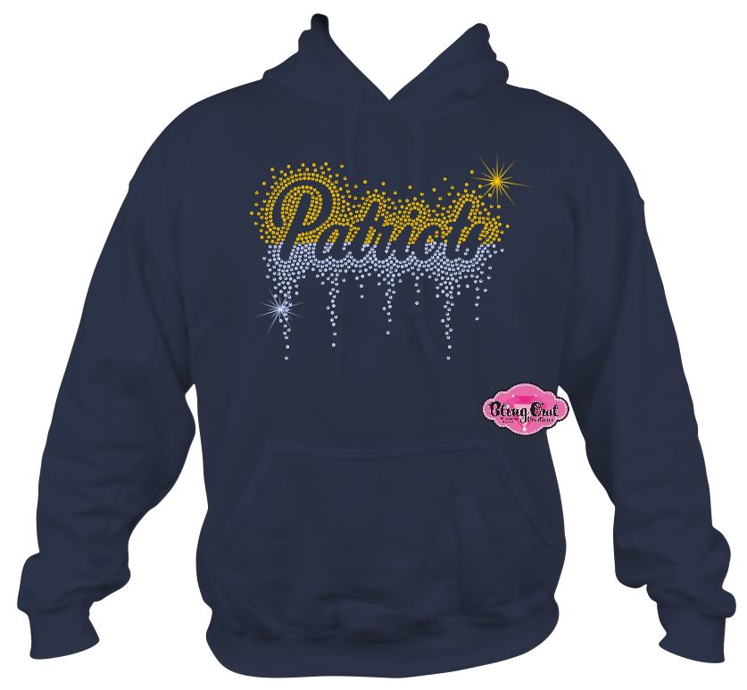 Patriots Drip Scatter Sweatshirt
