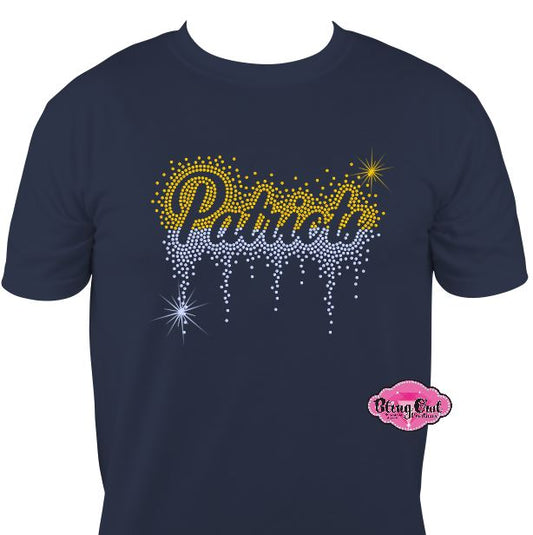 Patriots Drip Scatter Short Sleeve Unisex