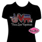 peace love republican elections vote politics shirt rhinestones sparkle bling