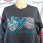 Peace Love Volleyball Crewneck (Sample)