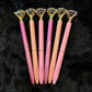 Diamond Ballpoint Pens - Pink