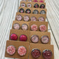 Breast Cancer Stud Metal Earrings - Mystery Pick