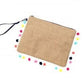 Multi Color Pom Pom Wristlet
