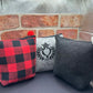 Wool Zipper Pouch with Pom
