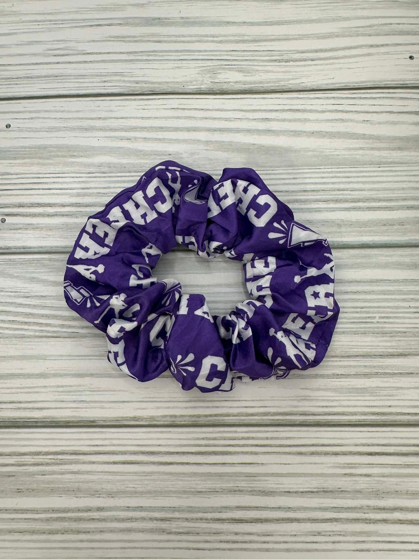 Satin Hair Cheer Scrunchies Pony Tail Holder