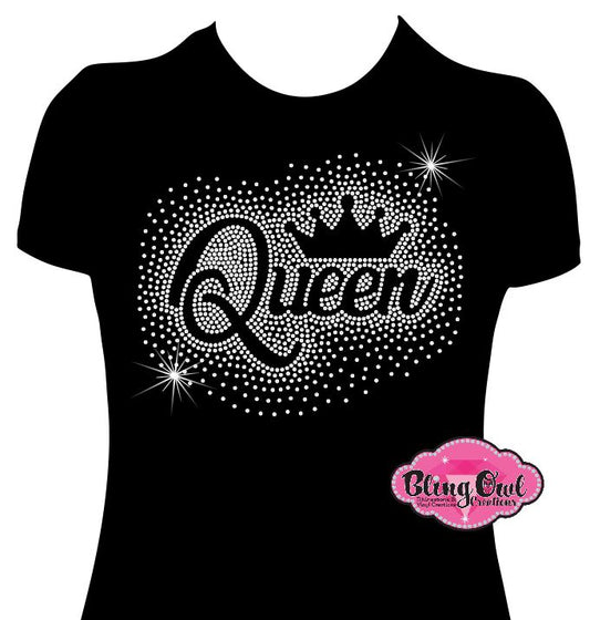 bling queen_crown scatter pageant_shirt_contestants rhinestones sparkle bling