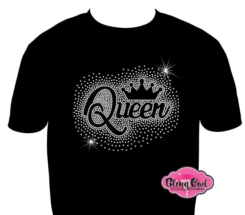 bling queen_crown scatter pageant_shirt_contestants rhinestones sparkle bling