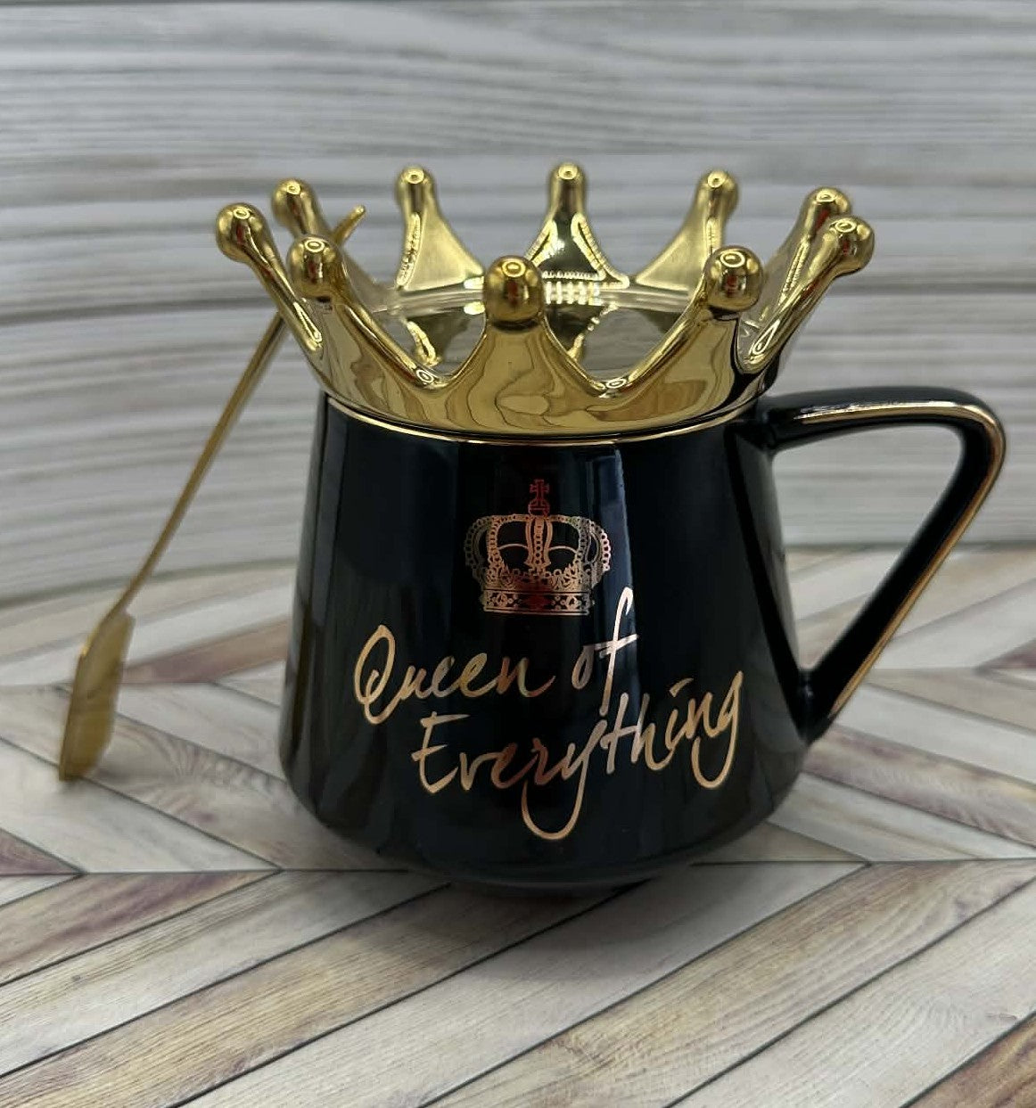 Queen of Everything Cup and Saucer (Sample)