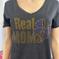 Real Moms of Cheer Short Sleeve Womens Fitted (Sample)