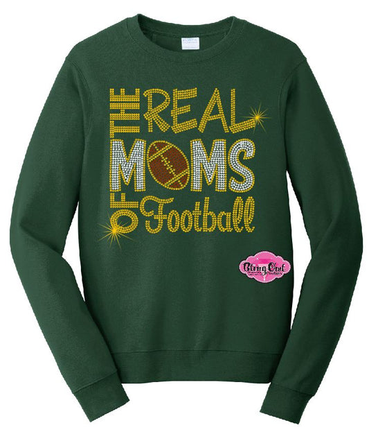 GB Real Moms of Football Crewneck Adult Unisex