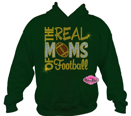 GB Real Moms of Football Sweatshirt Hoodie Adult Unisex