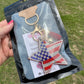 Star Spangled Bling Key Chain