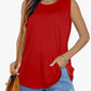 USA Flag Scatter Womens Tank Top
