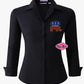 CCRWC Dress Shirt Pocket Design Republican Elephant (Rhinestone)