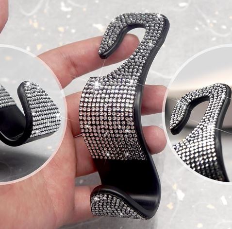 Bling Headrest Car Purse Seat Hook
