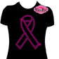 Ribbon Large Outline (Rhinestone Design)