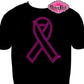 Ribbon Large Outline (Rhinestone Design)