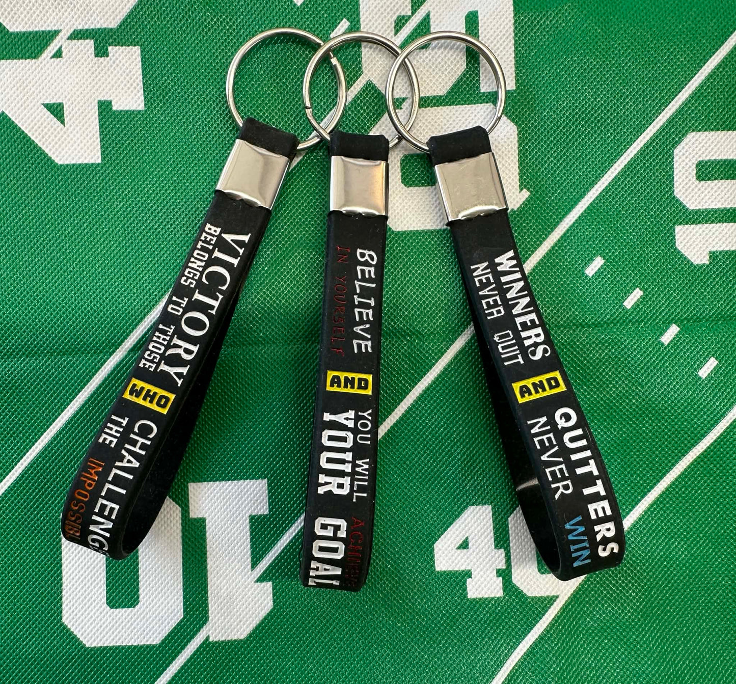 Baseball Rubber Silicone Keychains