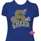 Smith Cheer Womens Fitted Short Sleeve Adult