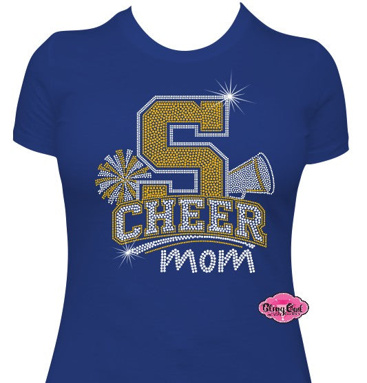 Smith Cheer Mom Womens Fitted Short Sleeve Adult