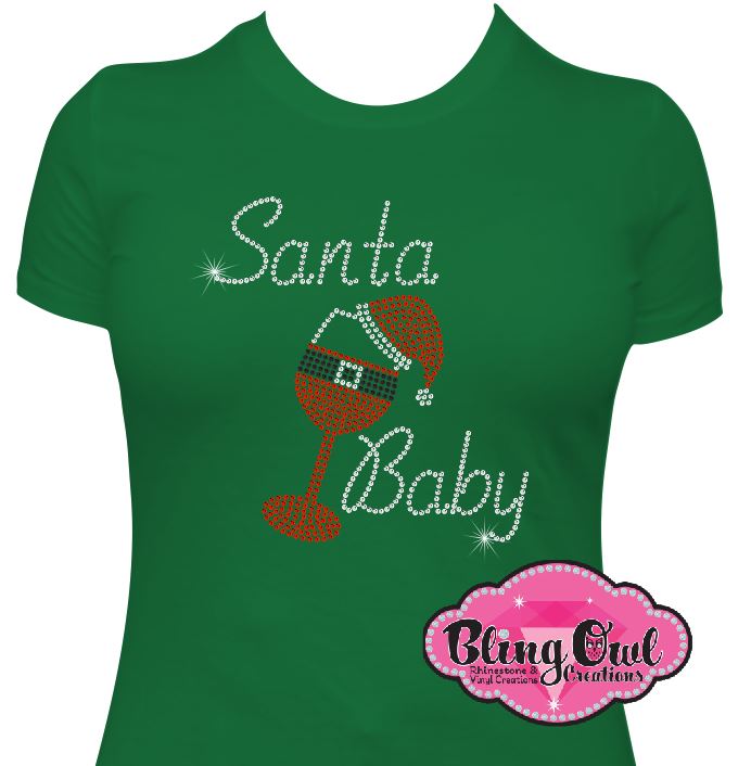 Santa Baby (Rhinestones)