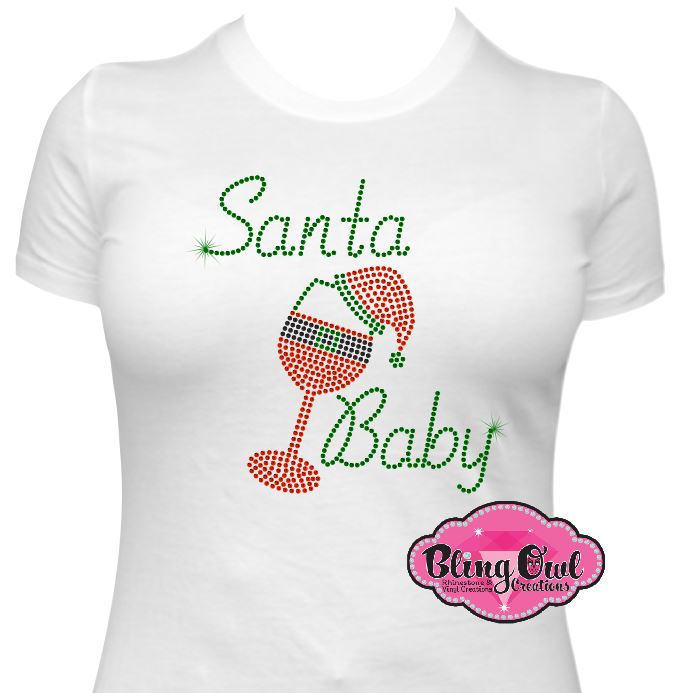 Santa Baby (Rhinestones)