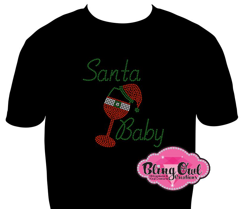 Santa Baby (Rhinestones)