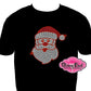 Santa Face 1 (Rhinestones)