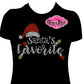 Santa's Favorite (Rhinestone Design)