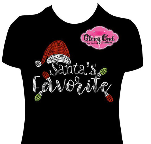 Santa's Favorite (Rhinestone Design)