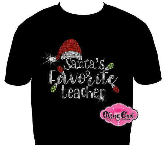 Santa's favorite Teacher  (Sample)