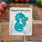 Seahorse Bookmark, book lovers, reading