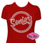 Senior Circle (Rhinestone Design)