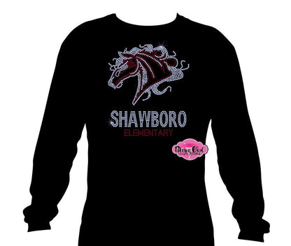 Shawboro Elementary Mustangs Long Sleeve Unisex