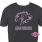 Shawboro Elementary Mustangs Scoop Neck Unisex