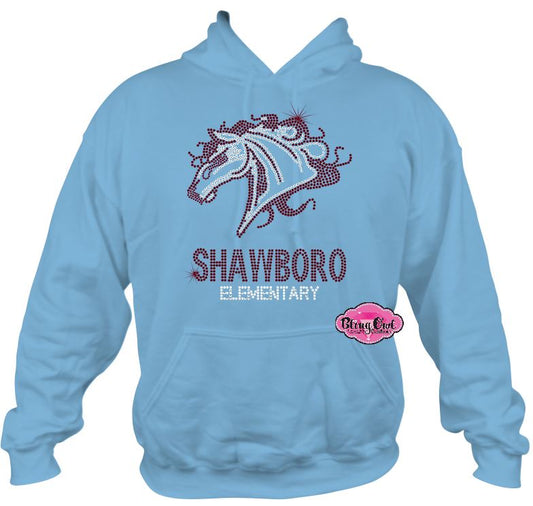 Shawboro Elementary Mustangs Sweatshirt Unisex