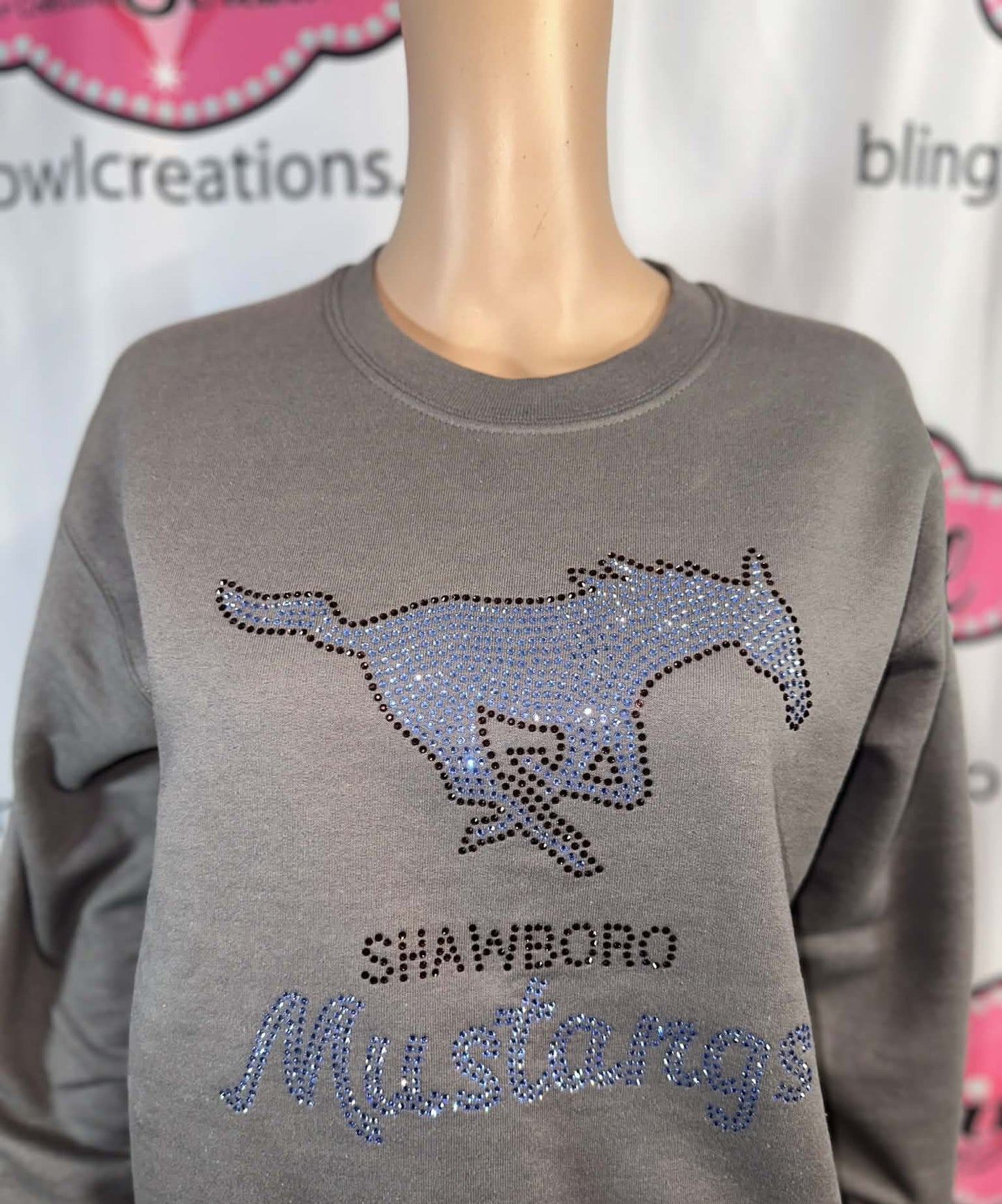 Shawboro Mustangs Crewneck Unisex (Sample)