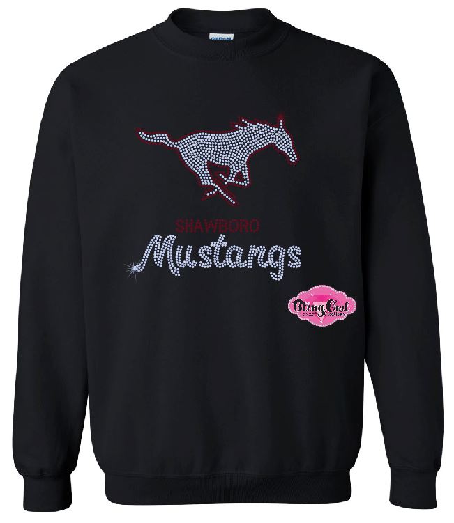 Shawboro Mustangs Crewneck Unisex