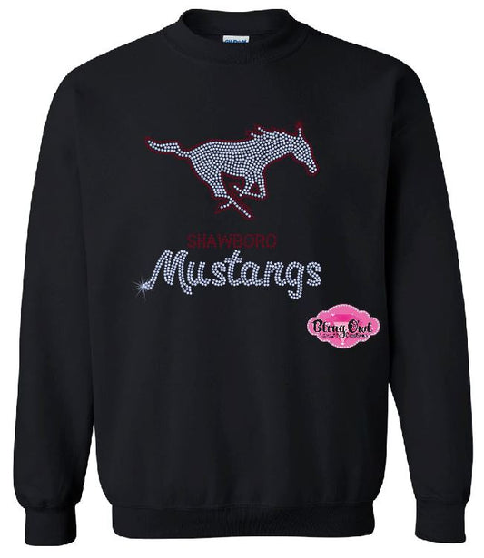 Shawboro Mustangs Crewneck Unisex